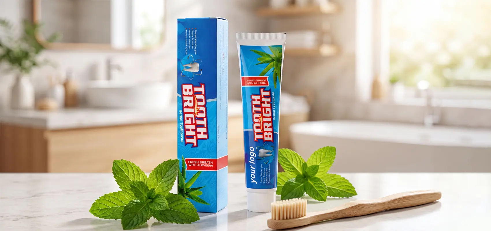 Jinmao Cosmetics ha lanzado una pasta de dientes a base de hierbas y menta, centrándose en el campo del cuidado y la frescura bucal.